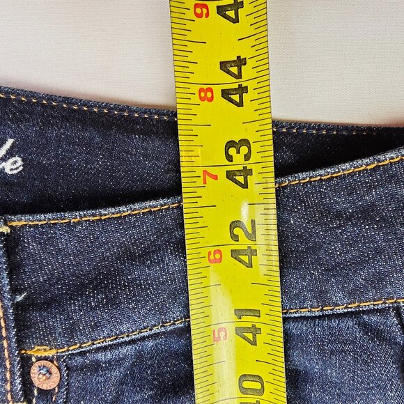 American Eagle Outfitters Size 6 XLong Womens 36" Inseam Straight Stretch Jeans - Picture 8 of 12